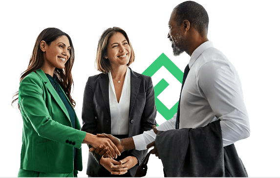 People shaking hands